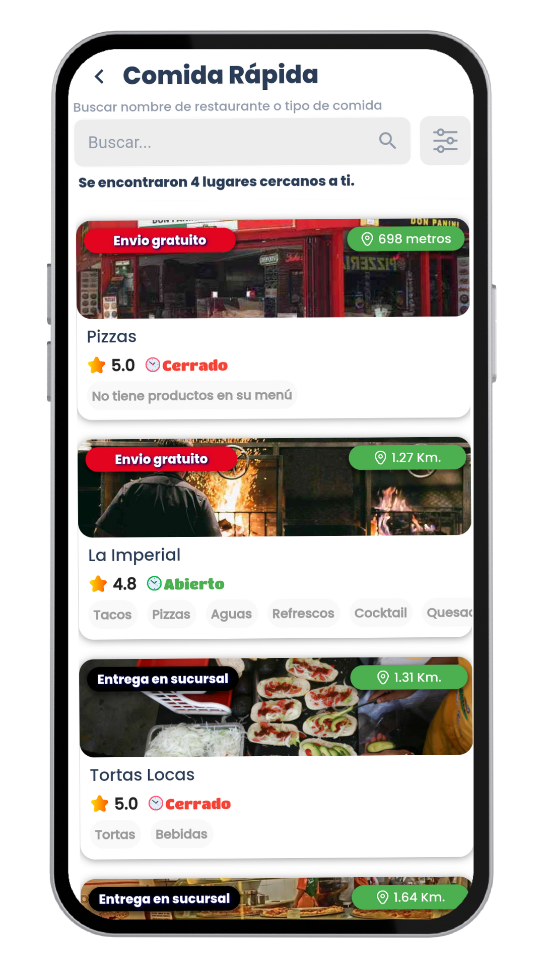 Aplicación móvil